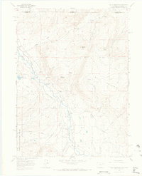 Crazy Mountain 1967 topographic map thumbnail