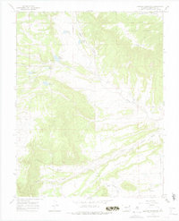 Creager Reservoir 1967 topographic map thumbnail