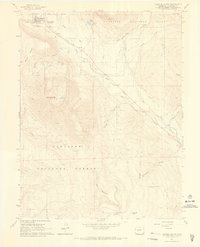 Crested Butte 1961 topographic map thumbnail