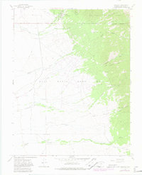 Crestone 1967 topographic map preview