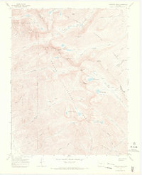 Crestone Peak 1967 topographic map thumbnail