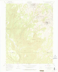 Cripple Creek South 1951 topographic map thumbnail