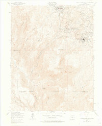 Cripple Creek South 1951 topographic map thumbnail
