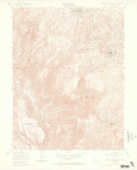 Cripple Creek South 1951 topographic map thumbnail