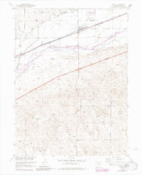Crook 1953 topographic map thumbnail