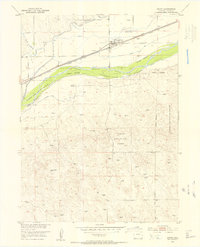 Crook 1953 topographic map thumbnail