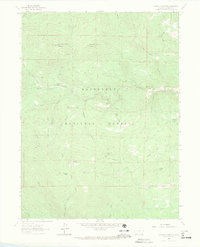 Crystal Mountain 1962 topographic map thumbnail