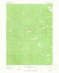 Crystal Mountain 1962 topographic map thumbnail