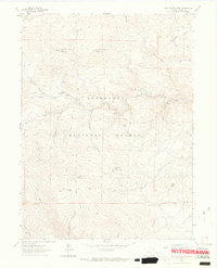 Crystal Mountain 1962 topographic map thumbnail