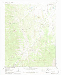 Cuchara 1963 topographic map thumbnail