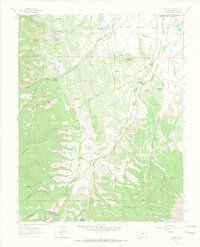 Cuchara 1963 topographic map thumbnail