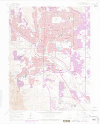 Colorado Springs 1961 topographic map thumbnail