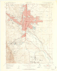 Colorado Springs 1948 topographic map thumbnail