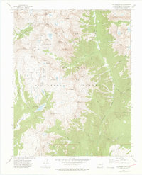 Columbine Pass 1973 topographic map thumbnail
