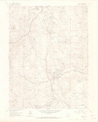 Conifer 1965 topographic map preview