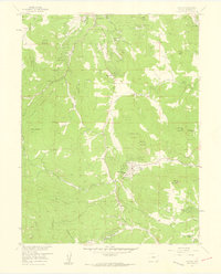 Conifer 1957 topographic map thumbnail
