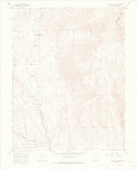 Cooper Mountain 1954 topographic map thumbnail