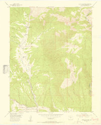 Cooper Mountain 1954 topographic map thumbnail
