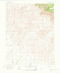 Corcoran Point 1962 topographic map thumbnail
