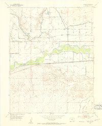 Cornelia 1953 topographic map thumbnail