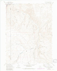 Cottonwood Pass 1961 topographic map thumbnail