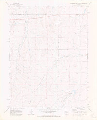 Cottonwood Valley North 1973 topographic map thumbnail