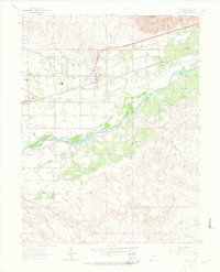 Clifton 1962 topographic map thumbnail