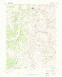 Climax 1970 topographic map thumbnail