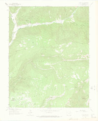 Clyde Lake 1963 topographic map thumbnail