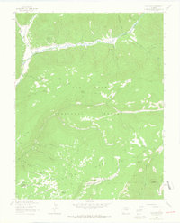 Clyde Lake 1963 topographic map thumbnail