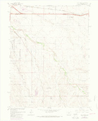 Coal Creek 1966 topographic map thumbnail
