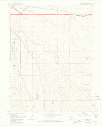 Coal Creek 1966 topographic map thumbnail