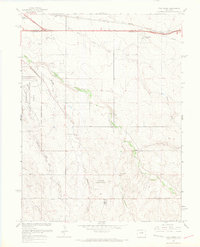 Coal Creek 1966 topographic map thumbnail