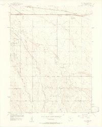 Coal Creek 1957 topographic map thumbnail