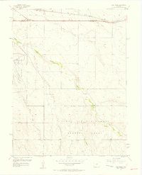 Coal Creek 1957 topographic map thumbnail