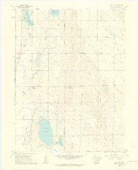 Cobb Lake 1960 topographic map thumbnail