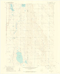 Cobb Lake 1960 topographic map thumbnail