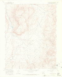 Cochetopa Park 1967 topographic map thumbnail
