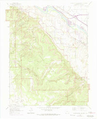 Colorado National Monument 1962 topographic map thumbnail