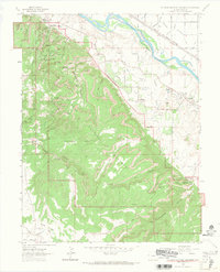 Colorado National Monument 1962 topographic map thumbnail