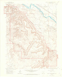 Colorado National Monument 1962 topographic map thumbnail