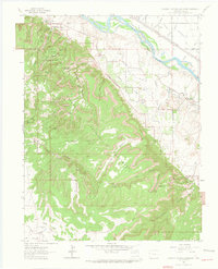 Colorado National Monument 1962 topographic map thumbnail