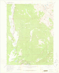 Grand Lake 1958 topographic map thumbnail