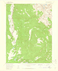 Grand Lake 1958 topographic map thumbnail
