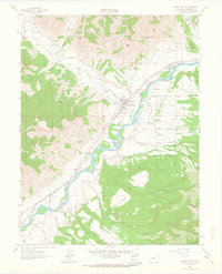 Grand Valley 1962 topographic map thumbnail