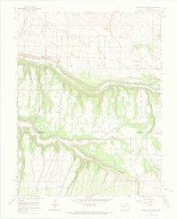 Grand View Mesa 1965 topographic map thumbnail