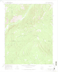Granite Peak 1964 topographic map thumbnail