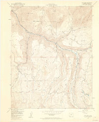 Gray Head 1953 topographic map thumbnail
