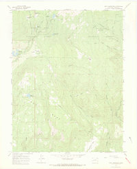 Gray Reservoir 1965 topographic map thumbnail