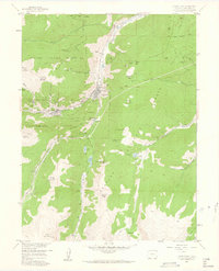 Georgetown 1957 topographic map preview